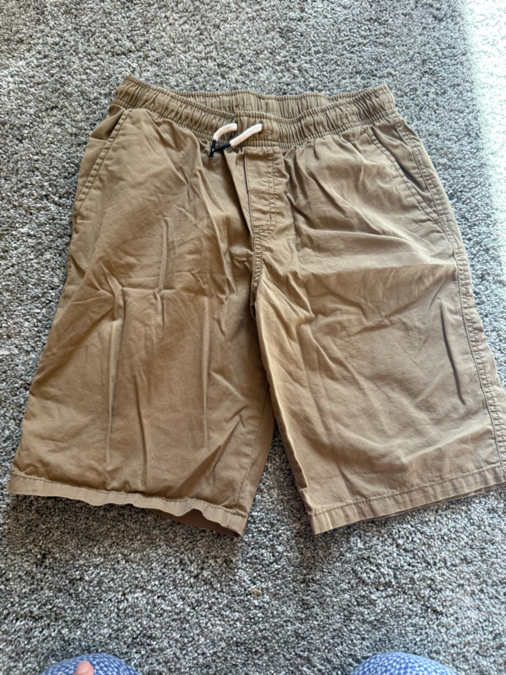 Cat & Jack, Boys, Brown Elastic Waist Pull-On Shorts, Like New, Large 12/14